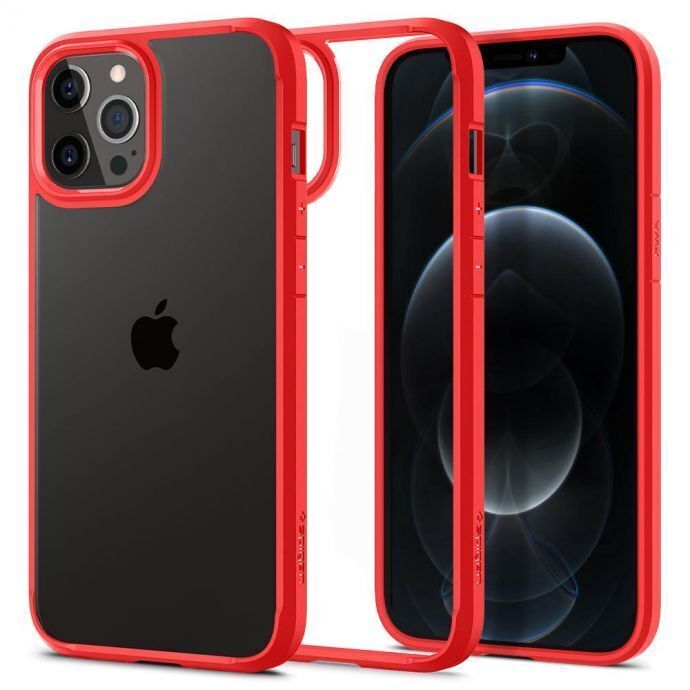 Spigen iPhone 12 Pro Max Ultra Hybrid, Red