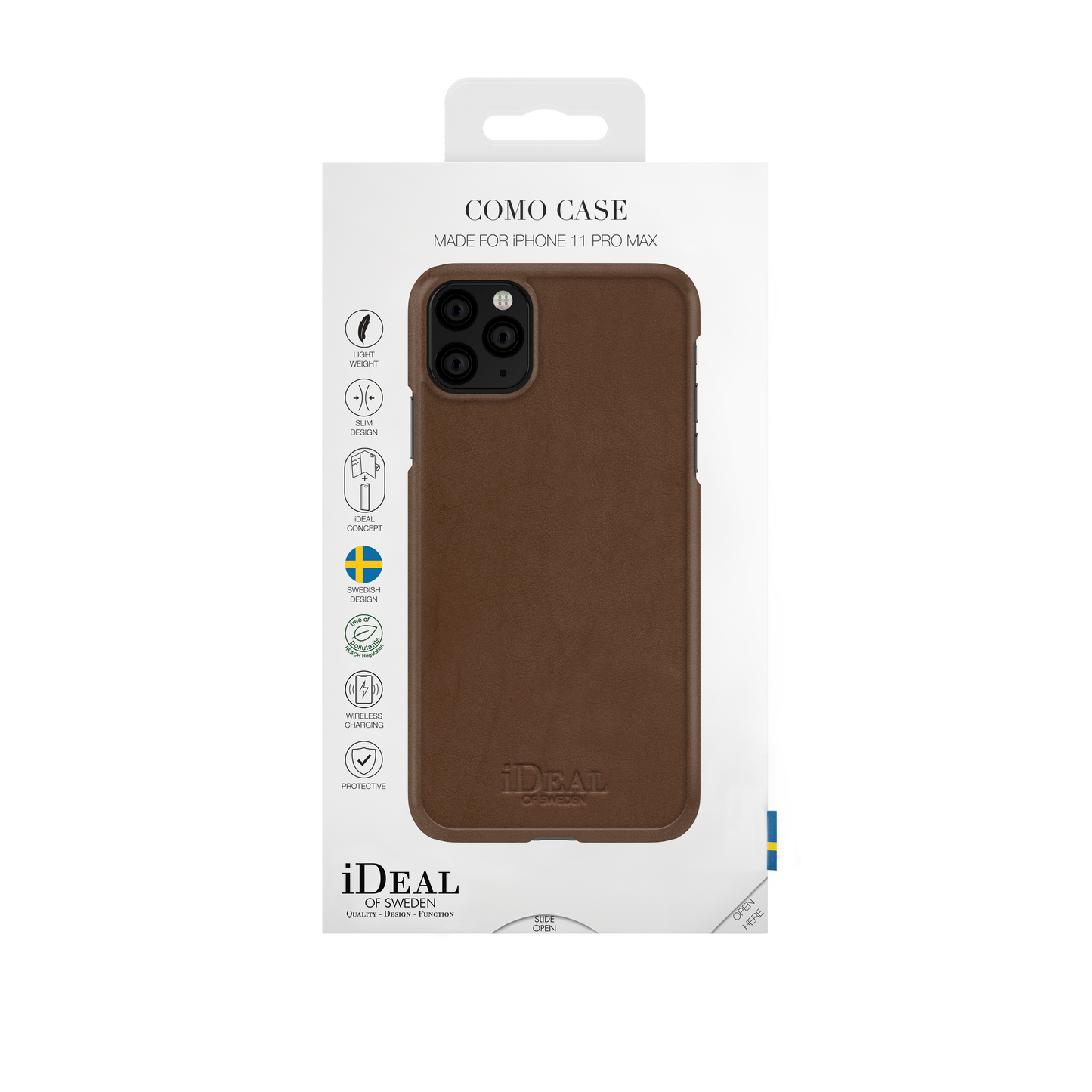 iDeal Of Sweden iPhone 11 Pro Max Fashion Case Como, Brown
