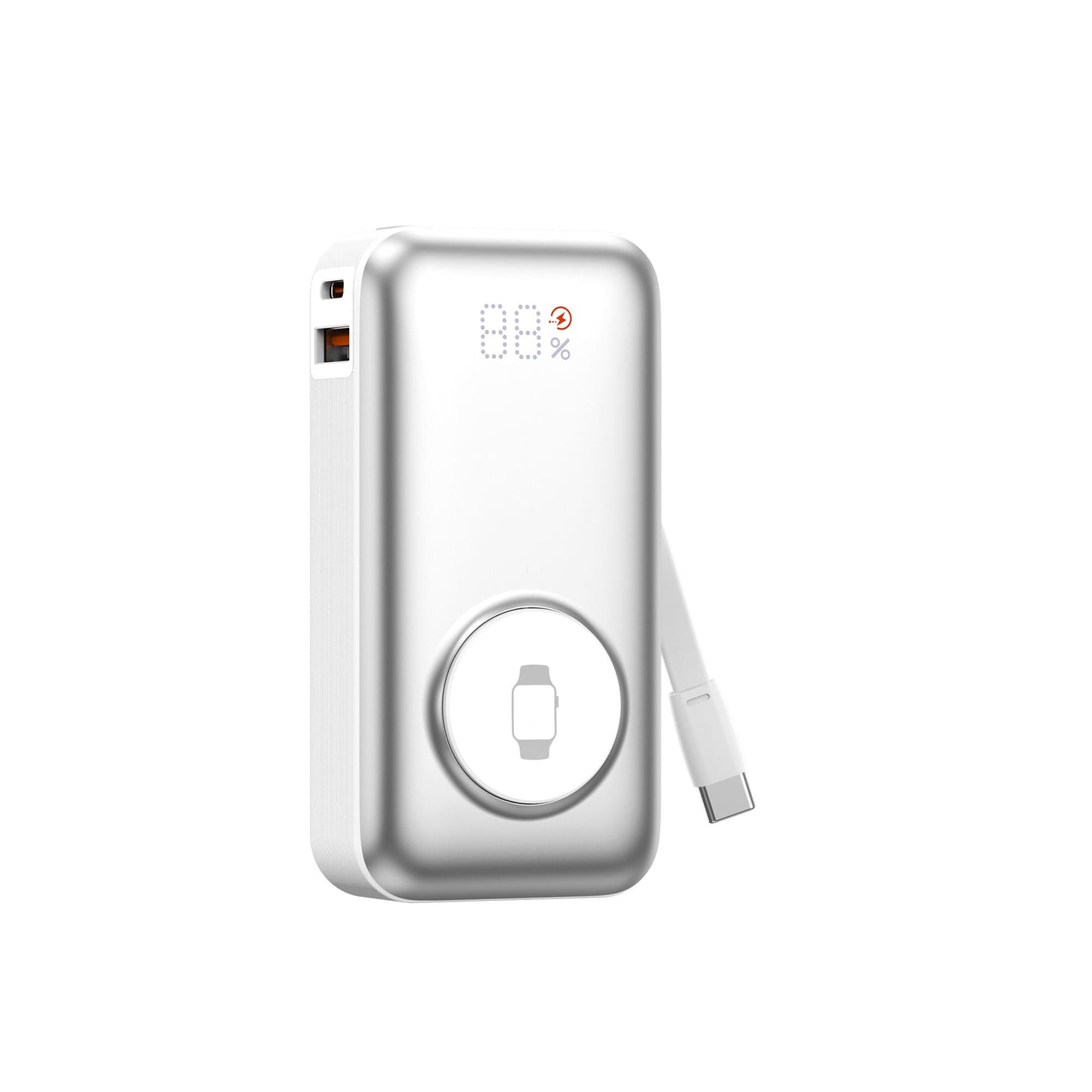 WiWU P027 Elite Power Bank 10000mAh, Silver