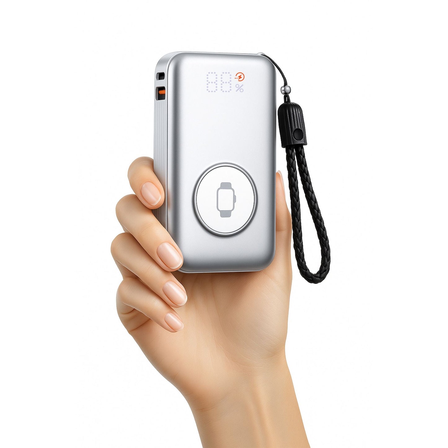 WiWU P027 Elite Power Bank 10000mAh, Silver