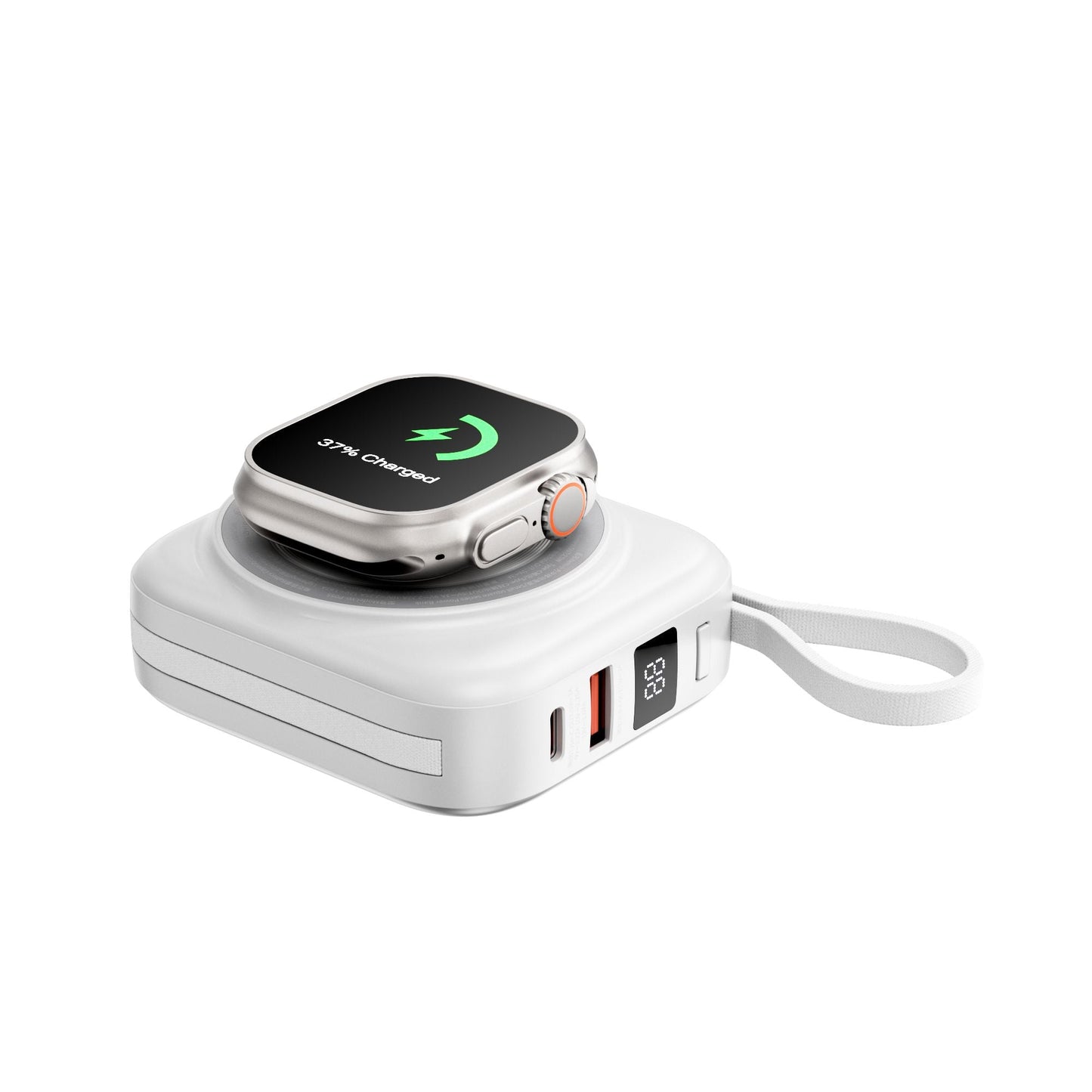 WiWU P055 Cube 3 in 1 Power Bank 10000mAh, White