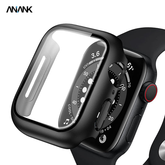 Anank Apple Watch Series (44mm) Screen Guard Case, Black