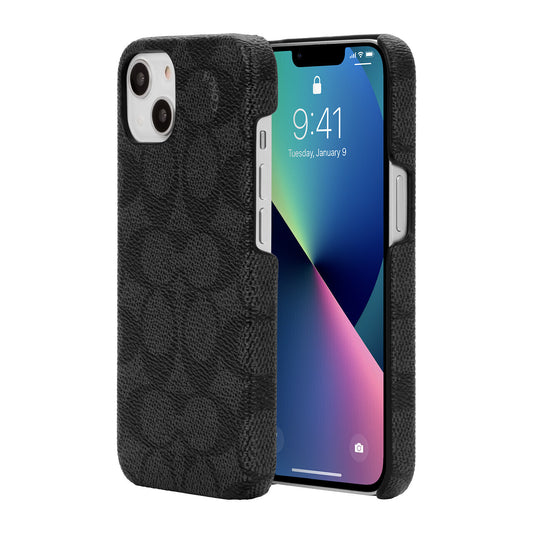 Coach iPhone 13 Slim Wrap, Signature C Black