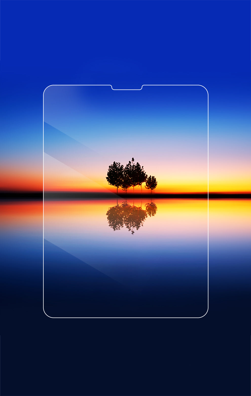 953836-Comma iPad 9.7" (2018) & Air 1, 2 Screen Protector