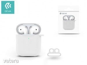 Devia AirPods 1/2 Naked Silicone Case Suit, White