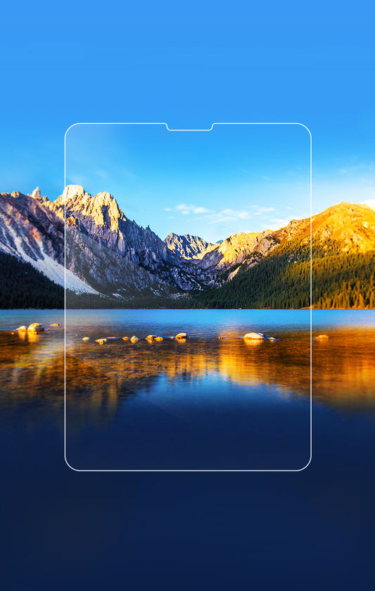 357879-Devia iPad mini 6 Tempered Glass, Crystal Clear (S