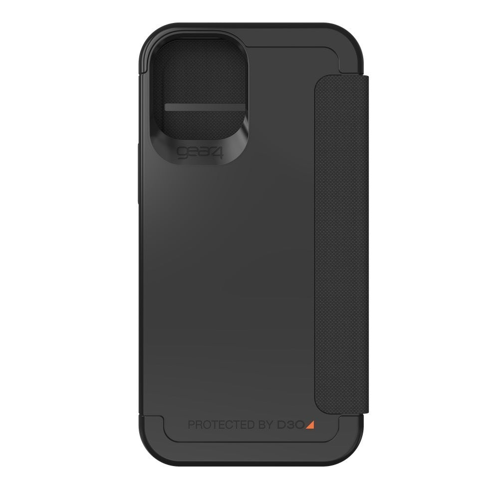 Gear4 iPhone 12 mini D3O Wembley Flip, Black