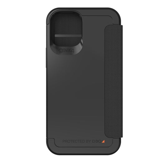 Gear4 iPhone 12 mini D3O Wembley Flip, Black