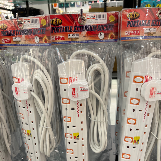 HOYO PSE 6 Way PSO, W/Safety Mark Sticker - 3M (Poly Bag) (3500062)