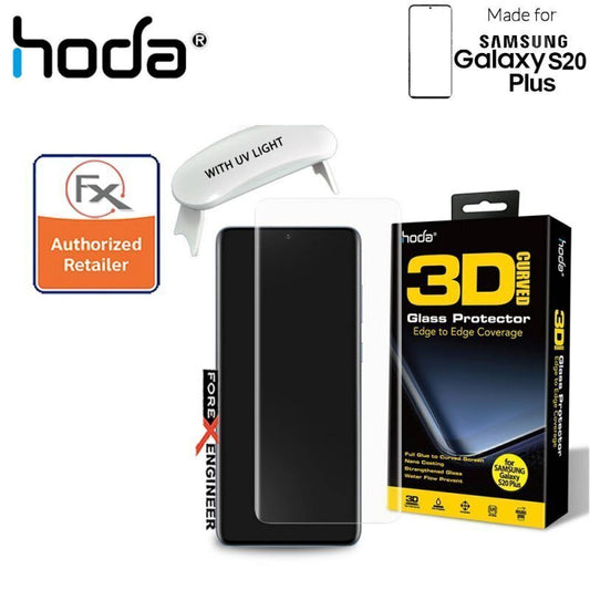 516430-Hoda Samsung S20+ 6.7" Tempered Glass, 3D U