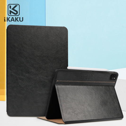 Kaku iPad 10th gen 2022, 10.9 PVC Case, Black