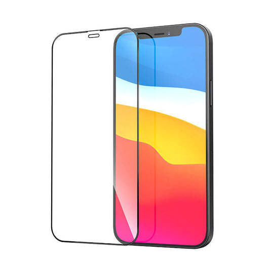 202120-Komass iPhone 12 Pro Max  Tempered Glass, Black