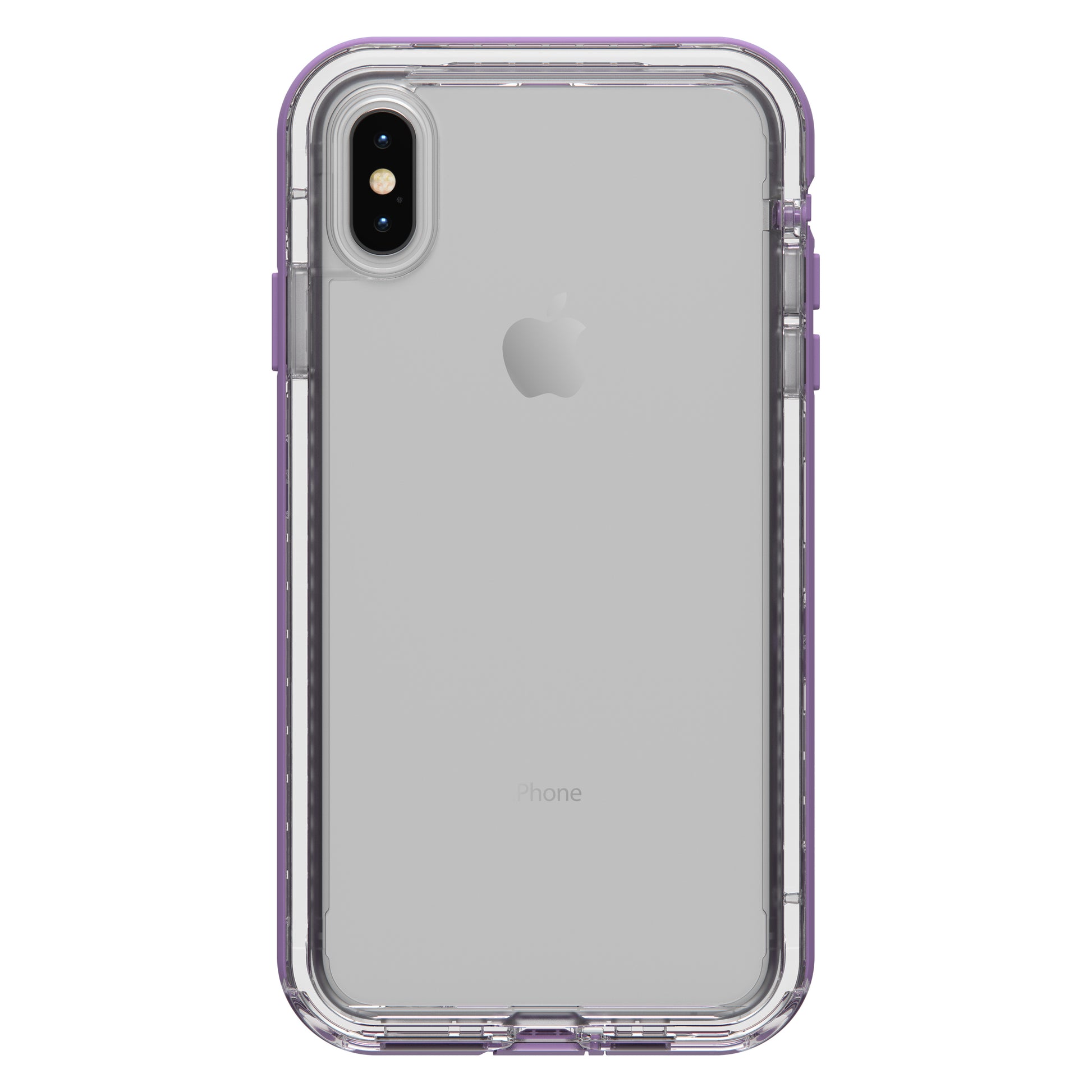 LifeProof iPhone Xs Max Next Series, Ultra (Clear/Violet) (77-60164)