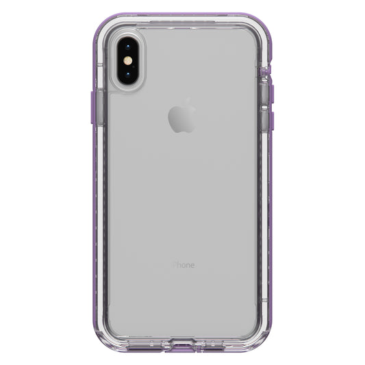LifeProof iPhone Xs Max Next Series, Ultra (Clear/Violet) (77-60164)