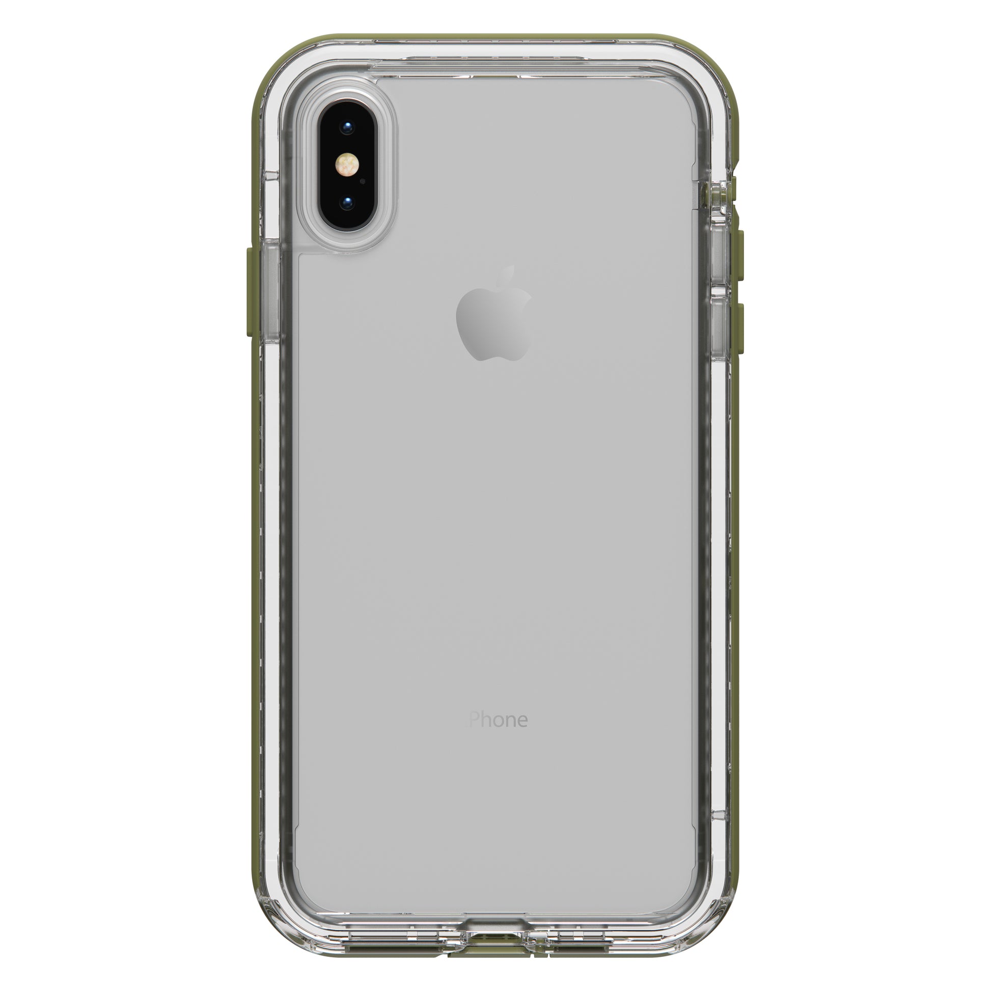 LifeProof iPhone Xs Max Next Series, Zipline (Clear/Mosstone) (77-60165)