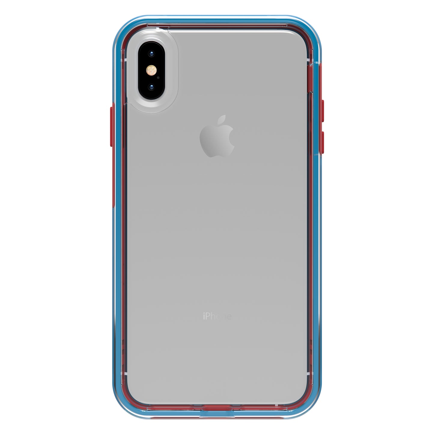 LifeProof iPhone Xs Max Slam Series, Varsity (Clear/Scooter/Ocean) (77-60156)