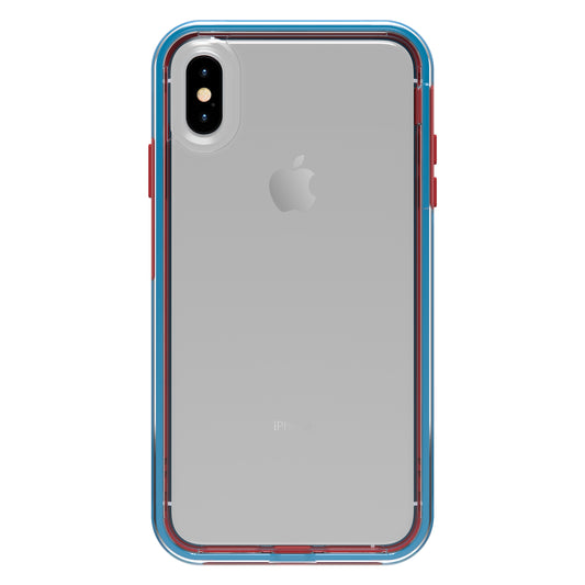 LifeProof iPhone Xs Max Slam Series, Varsity (Clear/Scooter/Ocean) (77-60156)