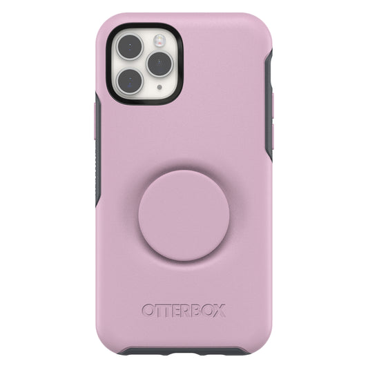 OtterBox Otter + Pop iPhone 11 Pro Symmetry Series, Mauvelous (Pink/Grey)
