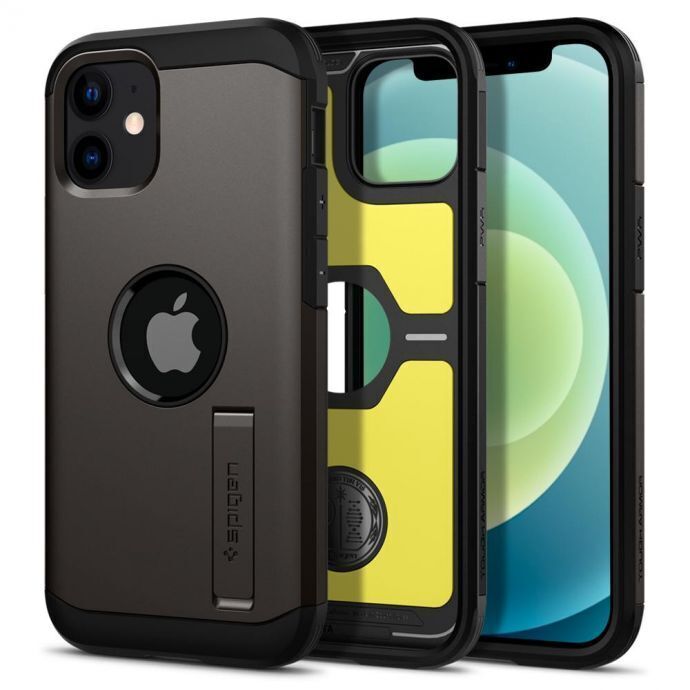 Spigen iPhone 12 mini Tough Armor, Gunmetal