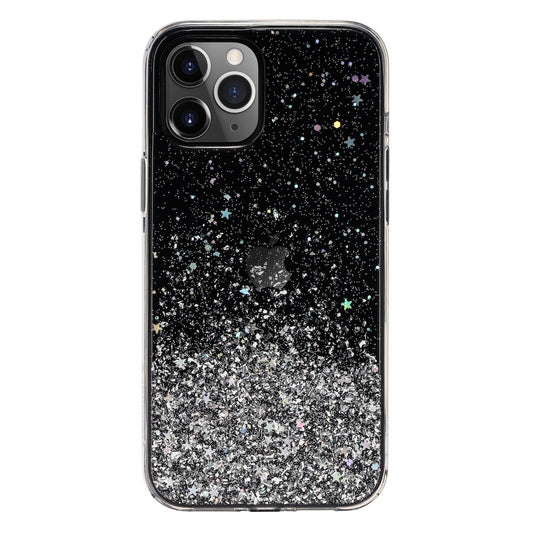 SwitchEasy iPhone 12 Pro Max  Starfield PC+TPU Case, Transparent Black