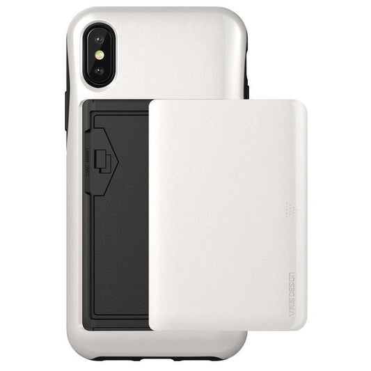VRS Design iPhone X Damda Glide TPU+PC, White