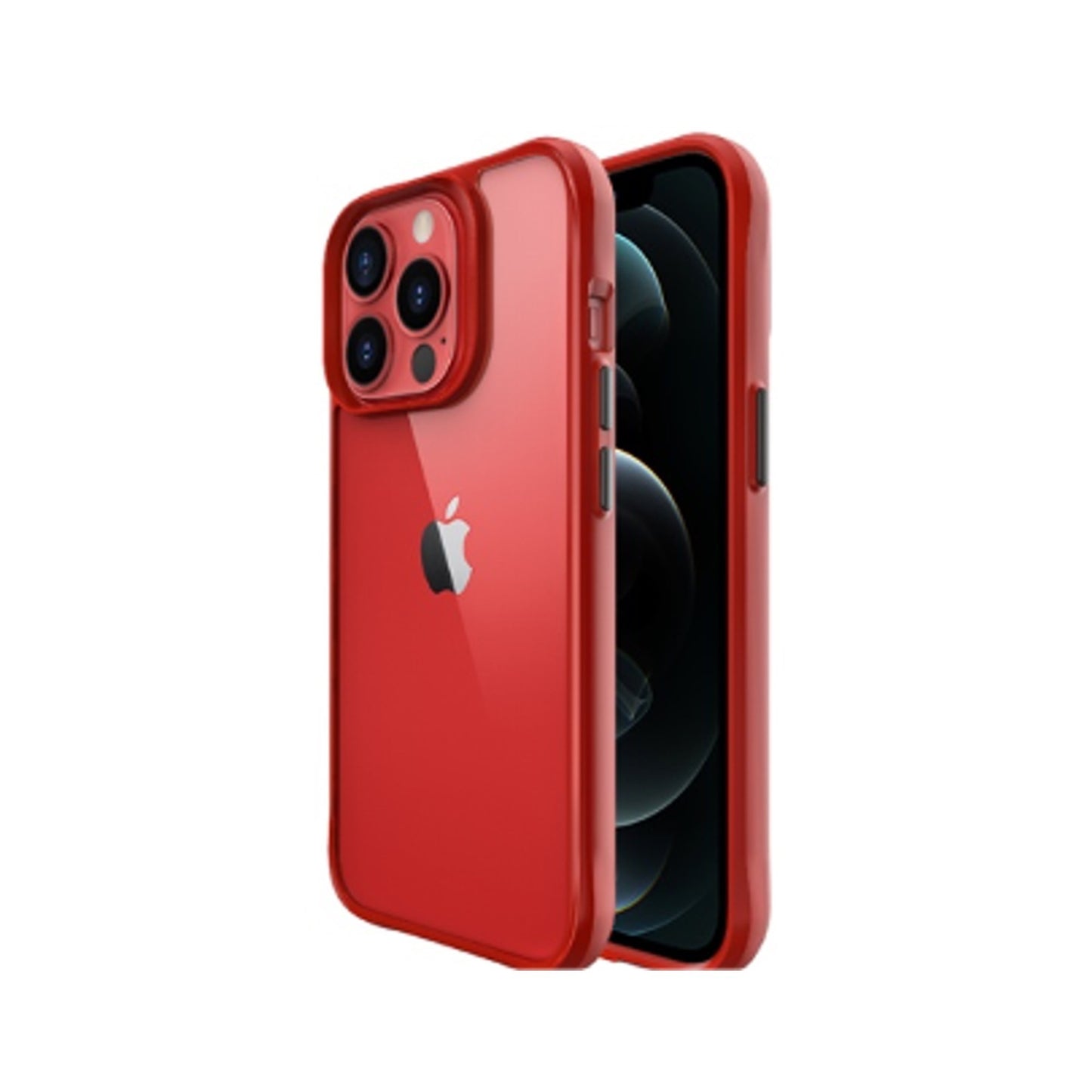 X-Fitted iPhone 13 Pro Max X-Defender Kingkong, Red