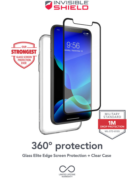 102453-ZAGG InvisibleShield iPhone 11/XR Glass Elite