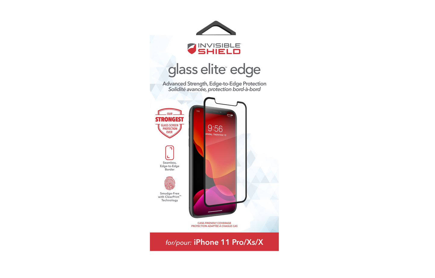 102446-ZAGG InvisibleShield iPhone 11 Pro/ Xs Glass E