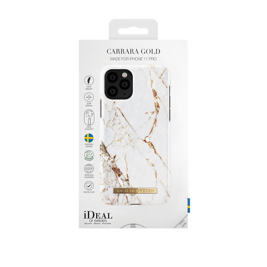 iDeal Of Sweden iPhone 11 Pro Fashion Case 2019, Carrara Gold