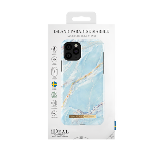 iDeal Of Sweden iPhone 11 Pro Fashion Case 2019, Island Paradise Marble