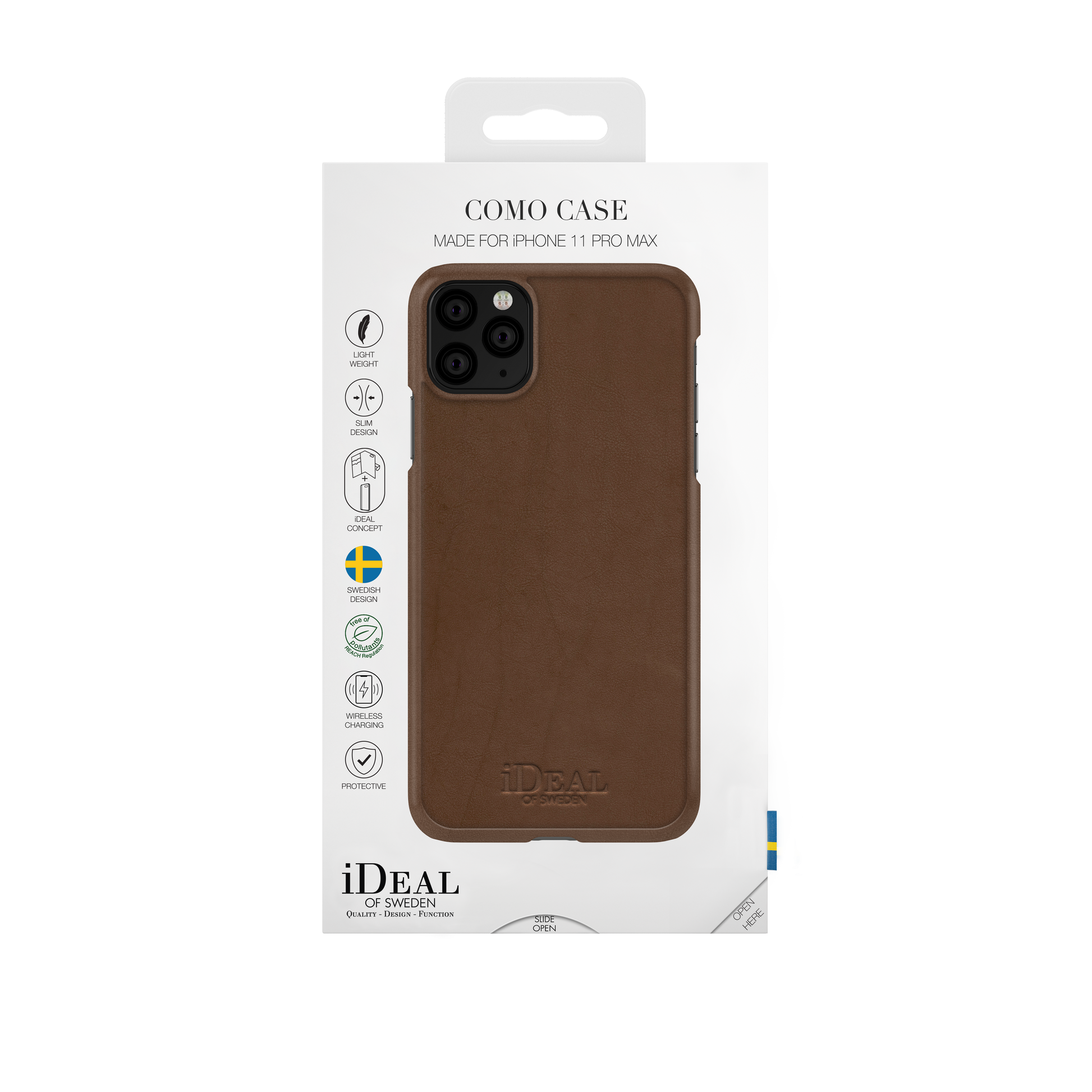 iDeal Of Sweden iPhone 11 Pro Max Fashion Case Como, Brown