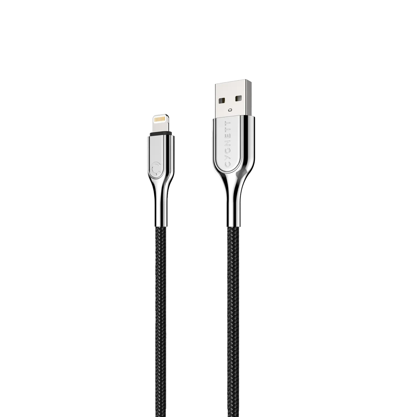 Cygnett Armored Lightning to USB-A Cable 2M, Black