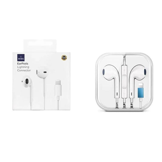 WiWU EB319 Lightning Earbuds, 1.2M Black