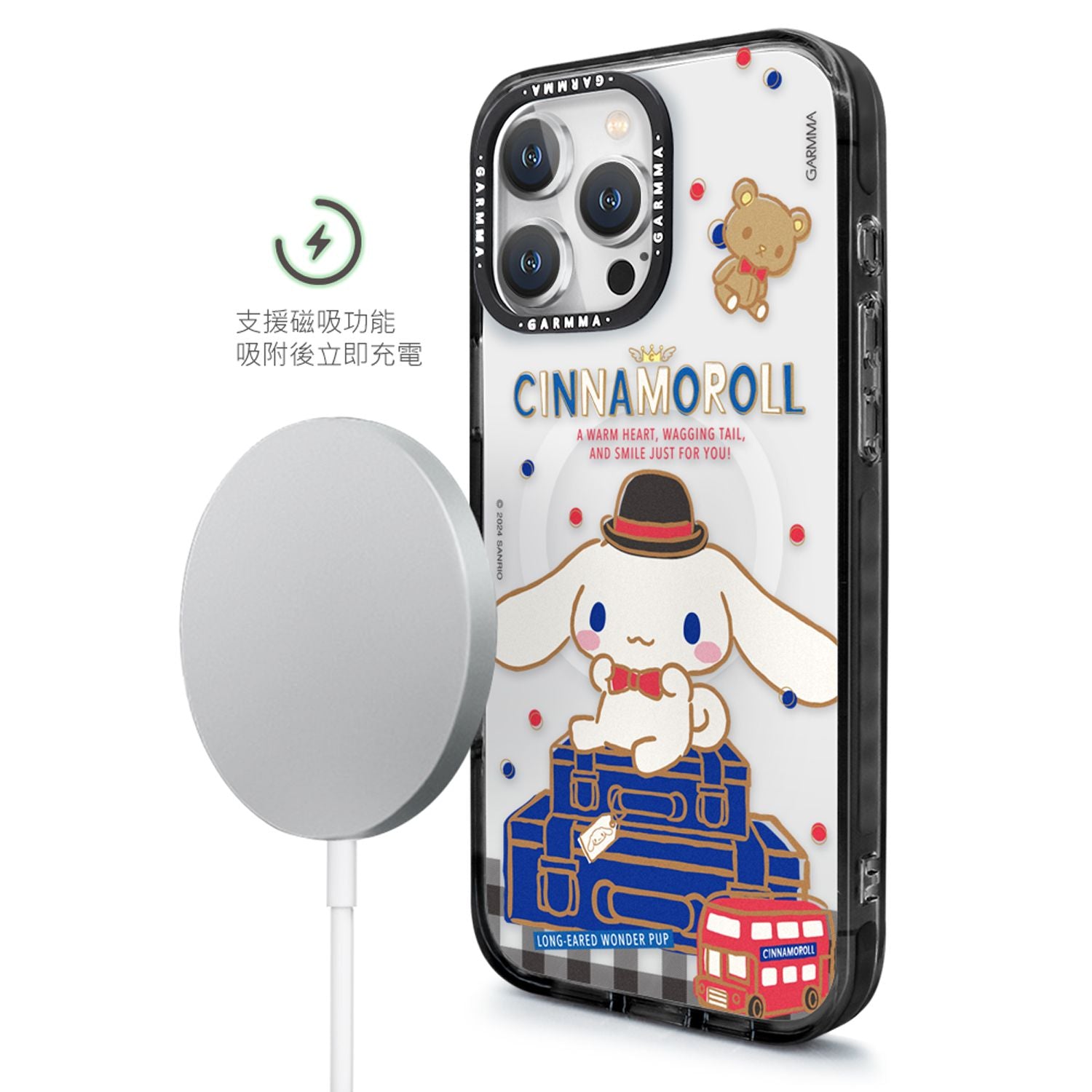 Sanrio iPhone 16 Pro MagSafe Case, CN Travel