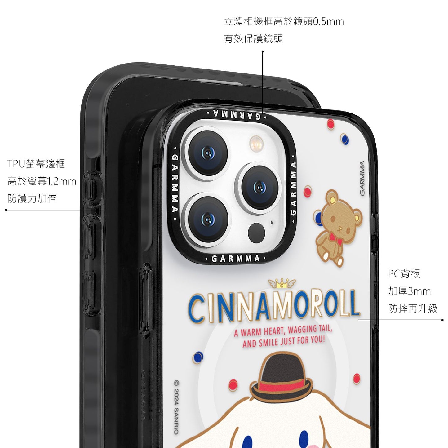 Sanrio iPhone 16 Pro MagSafe Case, CN Travel