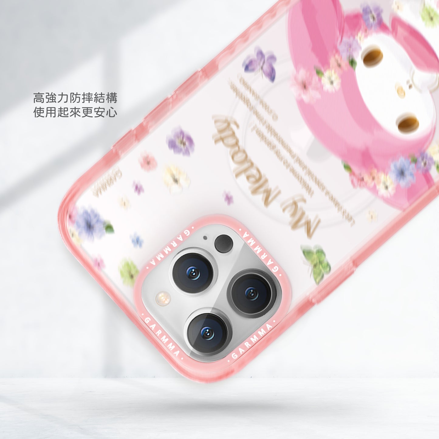 Sanrio iPhone 16 Pro MagSafe Case, MM Garden