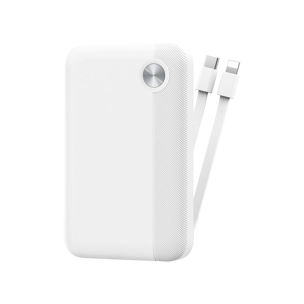 WiWU P060 Endurance Power Bank 10000mAh, White