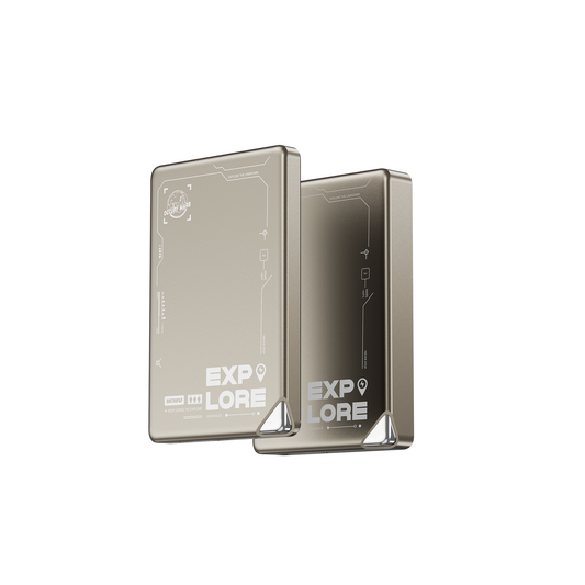 WiWU P019 Ultra-Thin Power Bank 5000mAh, Titanium Alloy