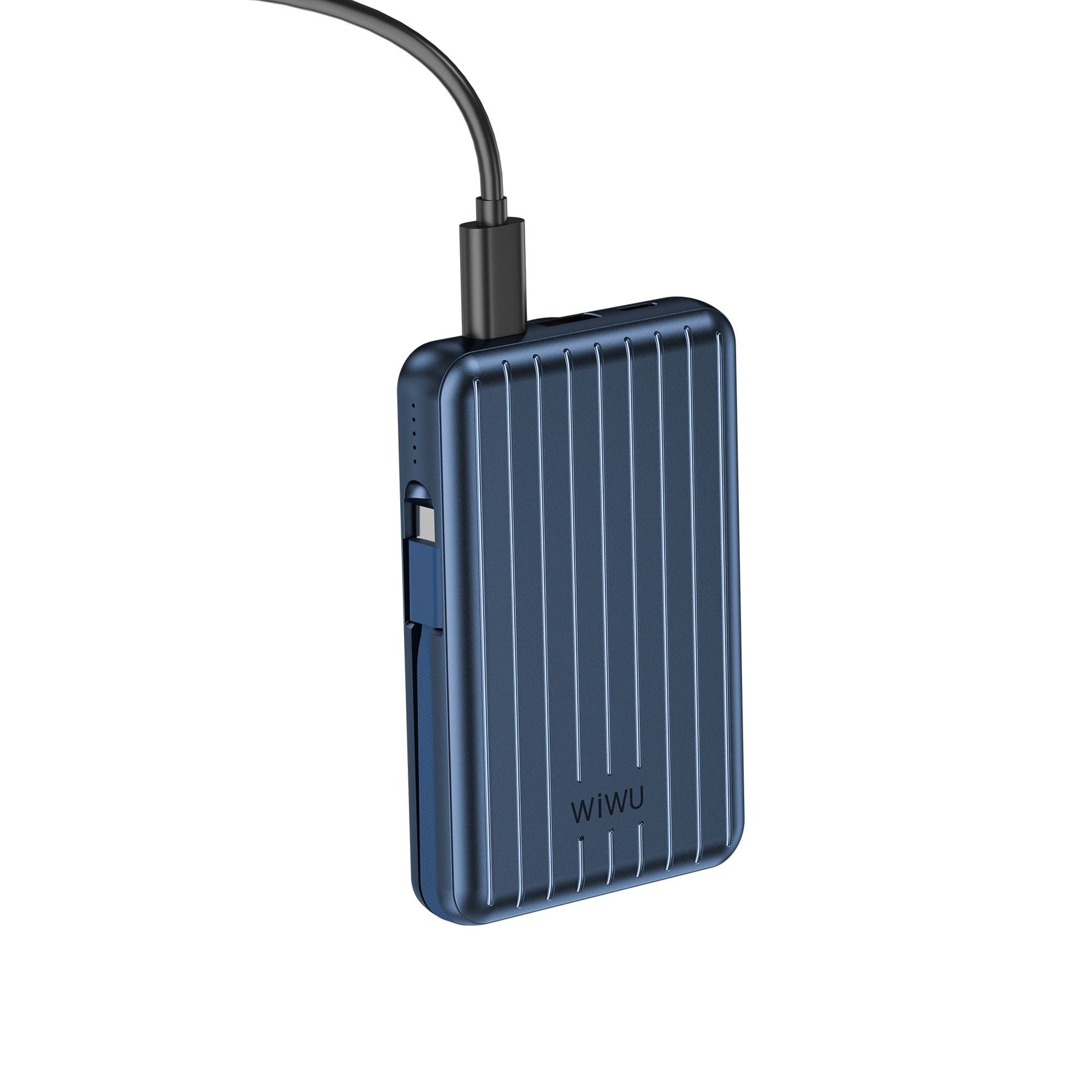 WiWU PP03 Trunk Magnetic Power Bank 10000mAh, Blue