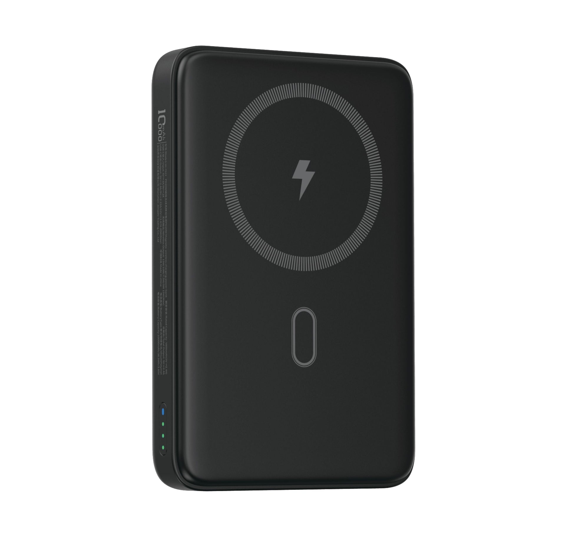 WiWU P043 Qi2 Magnetic Power Bank 10000mAh, Black