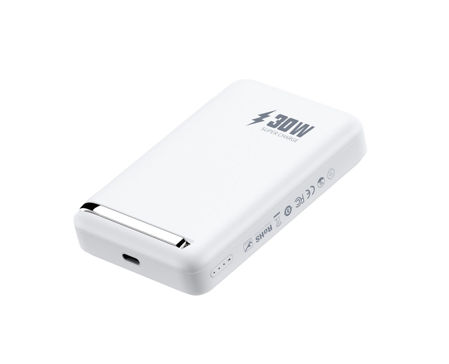 WiWU P031 Magnetic Power Bank 10000mAh, White