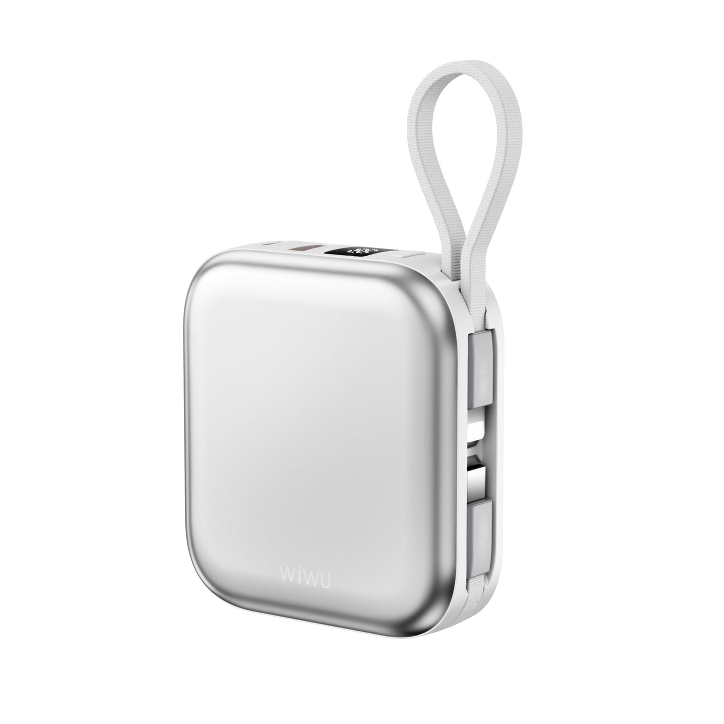 WiWU P055 Cube 3 in 1 Power Bank 10000mAh, Grey