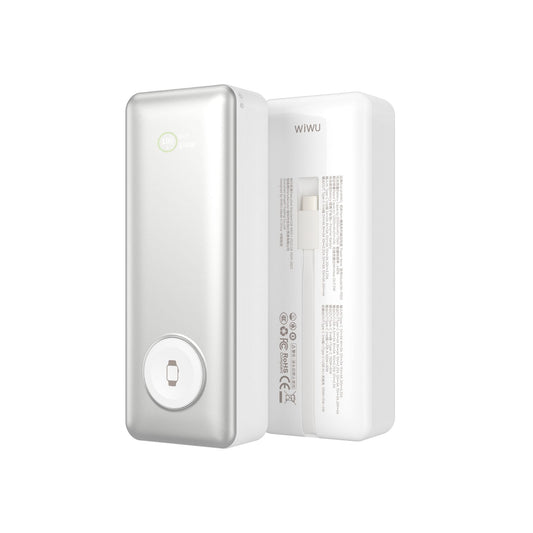 WiWU P023 Elite Power Bank 20000mAh, Silver