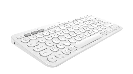 Logitech K380 Multi-Device Bluetooth Keyboard (White)